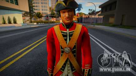 Marines anglais (18ème siècle) v14 pour GTA San Andreas