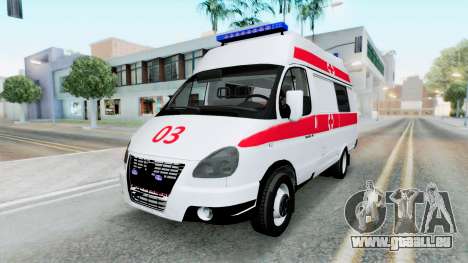 GAZ-3221 Gazelle Krankenwagen für GTA San Andreas