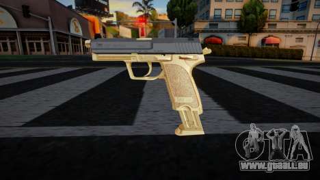 Black Gold Glock für GTA San Andreas