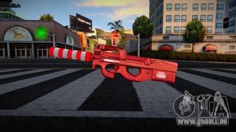 New Happy Year M4 pour GTA San Andreas