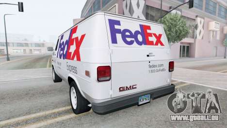 GMC G1500 Cargo Van FedEx Express Delivery für GTA San Andreas