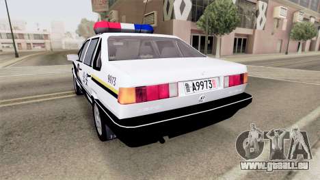Volkswagen Santana China Police 1985 für GTA San Andreas