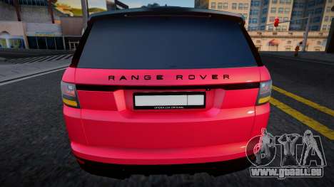 Range Rover SVR (Oper) pour GTA San Andreas