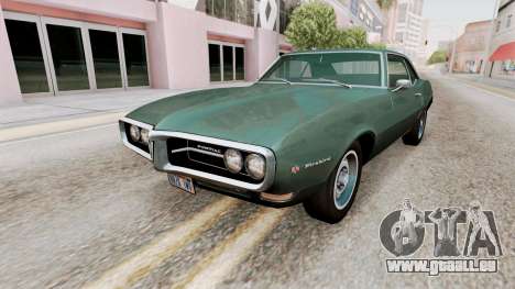 Pontiac Firebird (2337) 1968 für GTA San Andreas