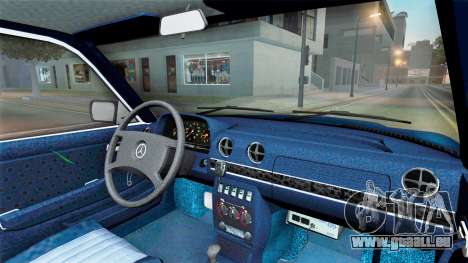Mercedes-Benz 240 D Police (W123) 1975 pour GTA San Andreas