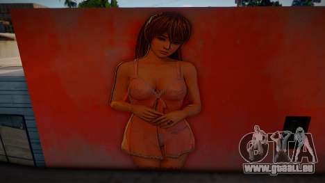 Mural Kazumi Sexi für GTA San Andreas