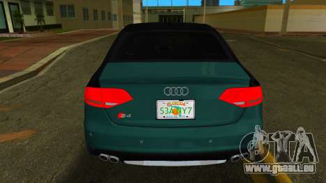 Audi S4 (B8) 2010 (Florida Plate) für GTA Vice City