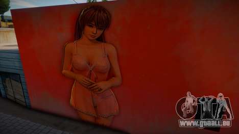 Mural Kazumi Sexi pour GTA San Andreas