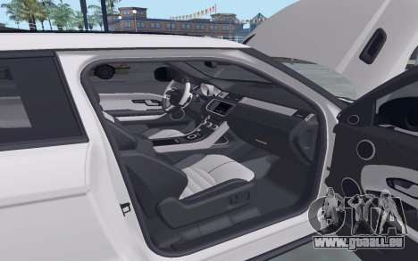 Range Rover Evoque Coupe pour GTA San Andreas