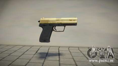 HK USP.45 ACP Gold from Stalker pour GTA San Andreas