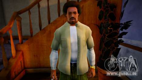 Unbuttoned Short Sleeve with Layer pour GTA San Andreas