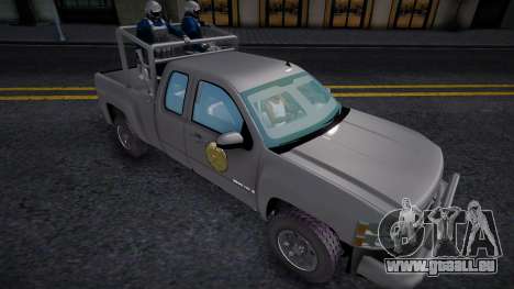 Chevrolet Silverado de G.A.T.E pour GTA San Andreas