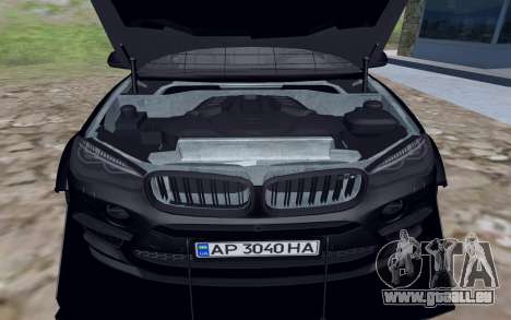 BMW X5 F15 Offroad pour GTA San Andreas