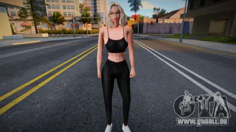 Blonde à la mode 1 pour GTA San Andreas