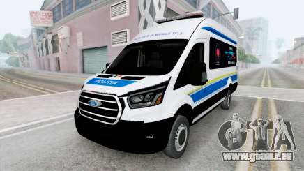 Ford Transit Van L4H3 Politia (V363) 2021 für GTA San Andreas