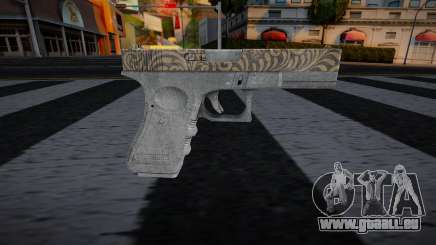 Desert Eagle Painted pour GTA San Andreas