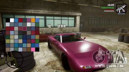 Vehicles Colors Fix für GTA San Andreas Definitive Edition