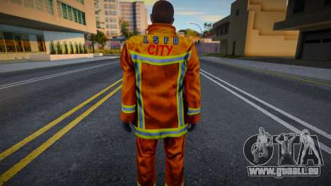 HD Fireman From GTA V pour GTA San Andreas