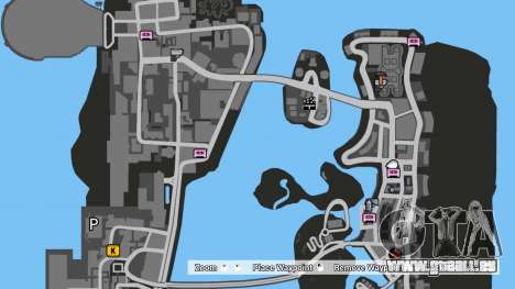 Radar, carte et icônes dans le style de GTA 5