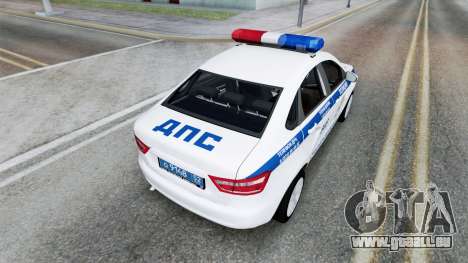 Lada Vesta Police (GFL) 2015 pour GTA San Andreas