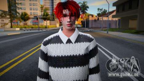 Un gars aux cheveux roux pour GTA San Andreas