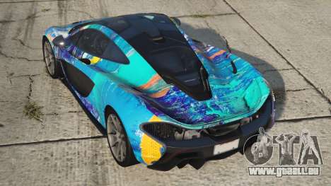 McLaren P1 Process Cyan