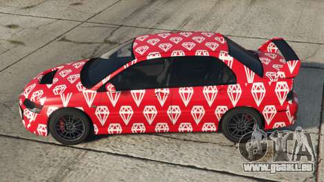 Mitsubishi Lancer Evolution IX Crayola Red