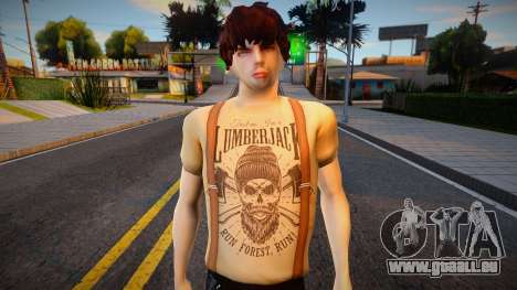 Fashionista Garçon 1 pour GTA San Andreas