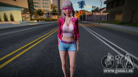 Luna - Denim Jacket HSL LV v2 pour GTA San Andreas