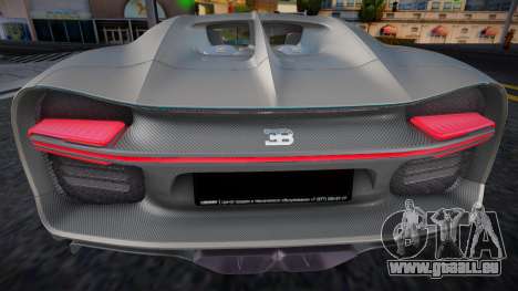 Bugatti Chiron (Luxe) für GTA San Andreas