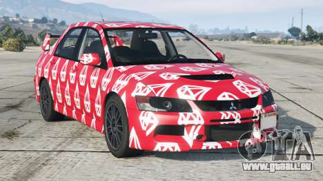 Mitsubishi Lancer Evolution IX Crayola Red