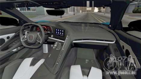 Chevrolet Corvette Stingray Convertible 2021 pour GTA San Andreas