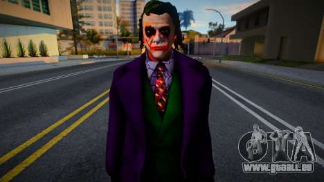 - Heath Ledger dans le rôle du Joker pour GTA San Andreas