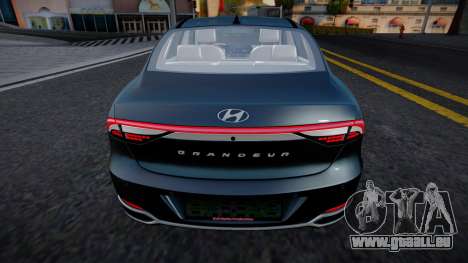 Hyundai Grandeur 2021 CCD pour GTA San Andreas