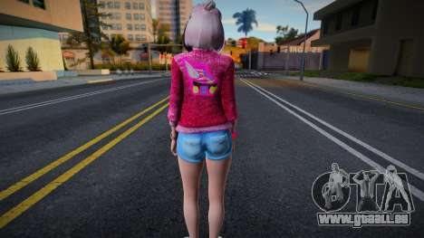 Luna - Denim Jacket HSL LV v2 pour GTA San Andreas