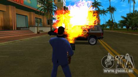 Nouveau feu, police, effets sanguins pour GTA Vice City
