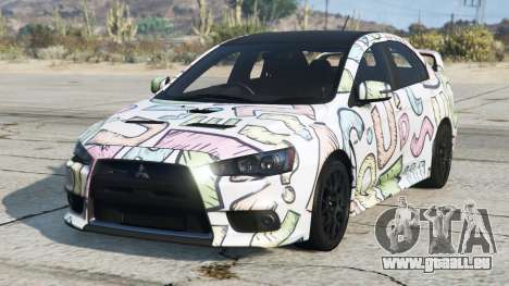 Mitsubishi Lancer Evolution Alabaster