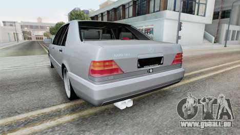 Mercedes-Benz 600 SEL French Gray pour GTA San Andreas
