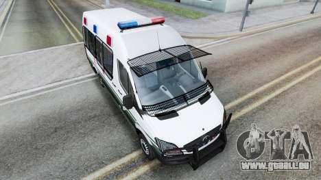 Mercedes-Benz Sprinter Police (Br.906) 2012 pour GTA San Andreas