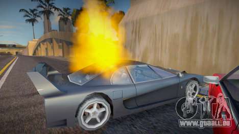 Abschaltung des Motors im Brandfall für GTA San Andreas
