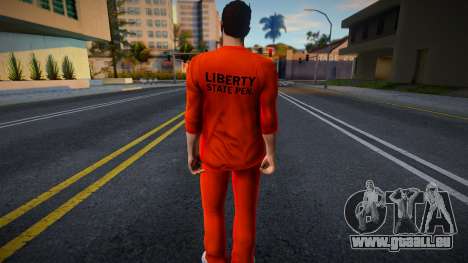 GTA III - Claude Speed HD Prisoner für GTA San Andreas
