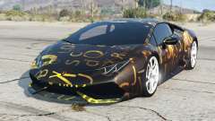 Lamborghini Huracan Satin Sheen Gold pour GTA 5