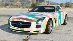 Mercedes-Benz SLS 63 Tiffany Blue pour GTA 5