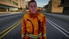 HD Fireman From GTA V für GTA San Andreas