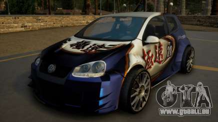 VolkSwagen Golf GTI for Need For Speed Most Want pour GTA San Andreas Definitive Edition