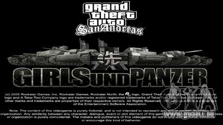 Girls Und Panzer Loadscreen für GTA San Andreas