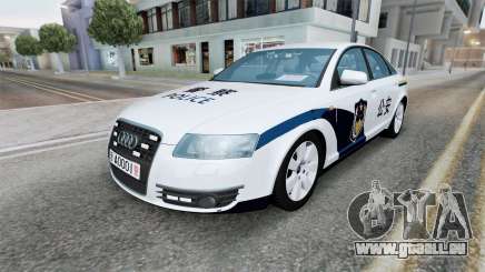 Audi A6 Sedan China Police (C6) 2005 pour GTA San Andreas