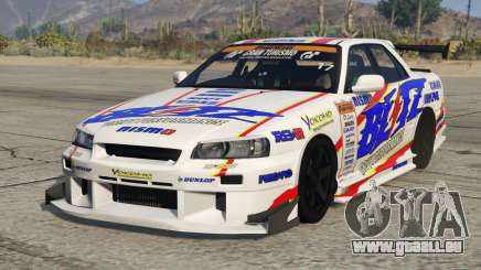 Nissan Skyline Uras Type-GT Drift S8 [Add-On] für GTA 5