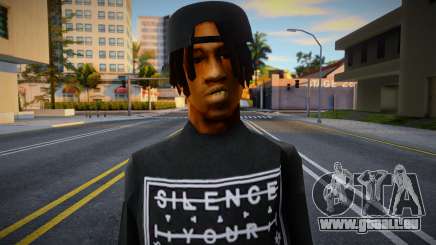 Fam2 Black Tshirt pour GTA San Andreas