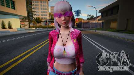 Luna - Denim Jacket HSL LV v2 pour GTA San Andreas